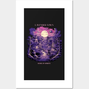 Lavender town - Home of spirits Posters and Art